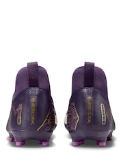 Nike Purple Kids Mercurial Superfly 10 Academy Kylian Mbappe Multi Ground Football Boots - Image 6 of 11