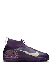 Nike Purple Kids Mercurial Superfly 10 Academy Kylian Mbappe Turf Football Boots - Image 1 of 10