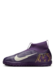Nike Purple Kids Mercurial Superfly 10 Academy Kylian Mbappe Turf Football Boots - Image 4 of 10