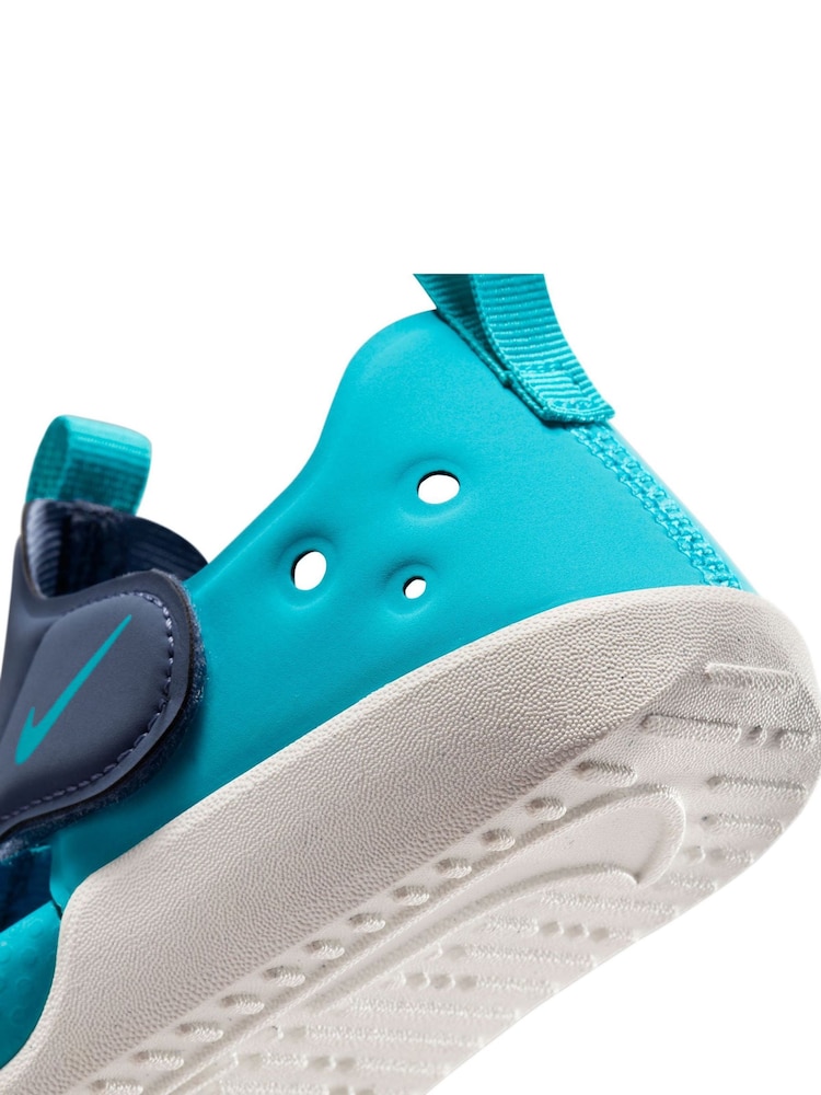 Nike Thunderstorm Blue Junior Sunray Protect Sandals - Image 11 of 12
