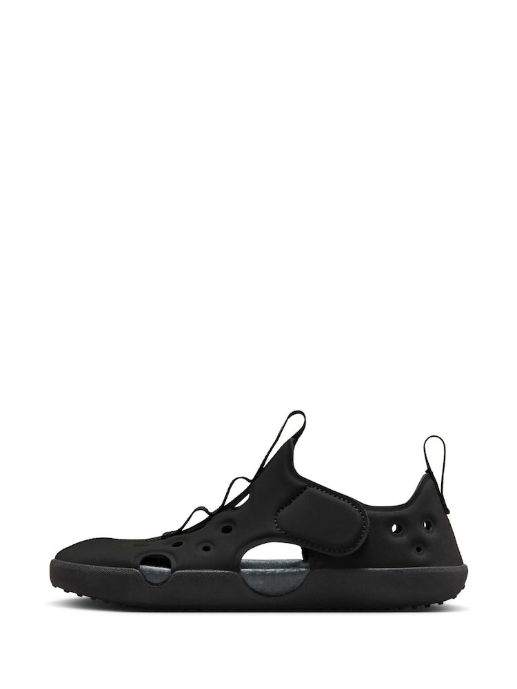 Nike Black Junior Sunray Protect Sandals - Image 2 of 10