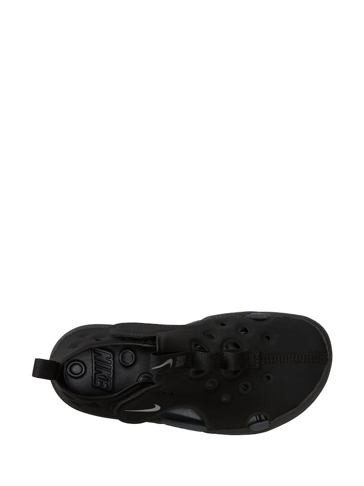 Nike Black Junior Sunray Protect Sandals - Image 6 of 10