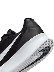Nike Black Vapor Lite 3 Hardcourt Tennis Trainers - Image 9 of 9
