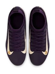 Nike Purple Kids Mercurial Superfly Club Kylian Mbappe Multi Ground Football Boots - Image 7 of 11