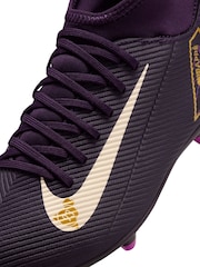 Nike Purple Kids Mercurial Superfly Club Kylian Mbappe Multi Ground Football Boots - Image 9 of 11