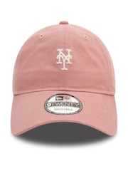 Темно-розовая шапка из 100% хлопка New Era Twenty Neymet 9 - Изображение 1 из 5