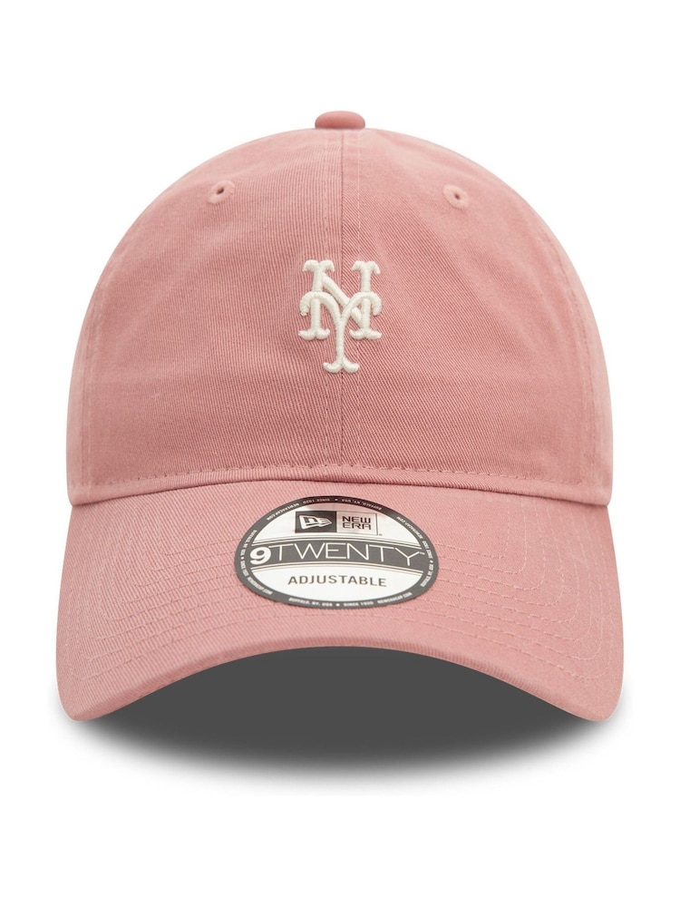 Темно-розовая шапка из 100% хлопка New Era Twenty Neymet 9 - Изображение 1 из 5