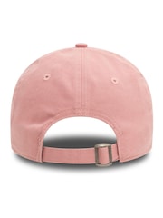 Темно-розовая шапка из 100% хлопка New Era Twenty Neymet 9 - Изображение 4 из 5