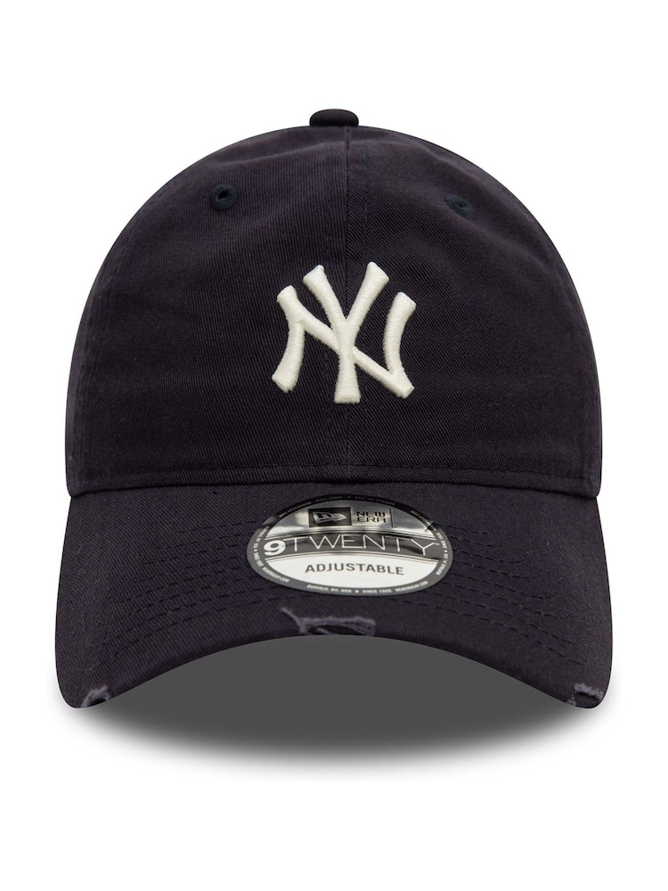 New Era Navy Distressed 9Twenty Neyyan 100% Cotton Hat - Image 1 of 5