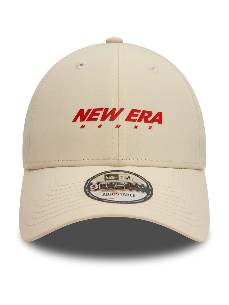 New Era Beige Tech 9Forty Newera Hat - Image 1 of 5