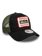 črna klobuk in kape New Era Patch Trucker Newera pokrivala - Slika 2 iz 5