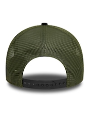 črna klobuk in kape New Era Patch Trucker Newera pokrivala - Slika 4 iz 5