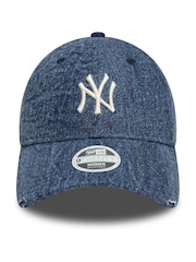New Era Navy Acid Denim Neyyan 100% Cotton Hat - Image 1 of 5