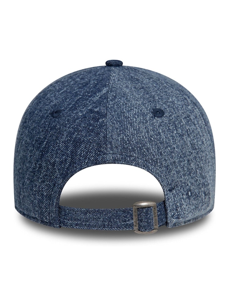 New Era Navy Acid Denim Neyyan 100% Cotton Hat - Image 2 of 5
