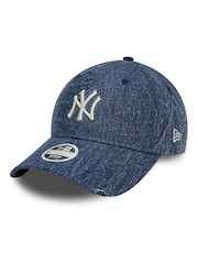 New Era Navy Acid Denim Neyyan 100% Cotton Hat - Image 4 of 5