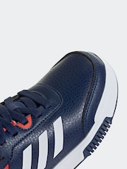 adidas Originals Blue Black Tensaur Sport Lace Up Trainers - Image 8 of 9