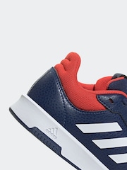 adidas Originals Blue Black Tensaur Sport Lace Up Trainers - Image 9 of 9