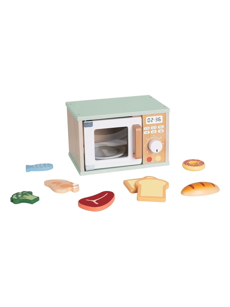 Tooky Toy Wooden Microwave Oven Set - Image 1 of 1