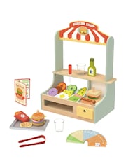 Tooky Toy Wooden Burger Shop - Image 1 of 2