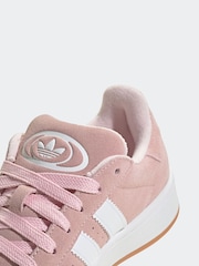 adidas Pink Light Junior Campus 00s Trainers - Image 8 of 9