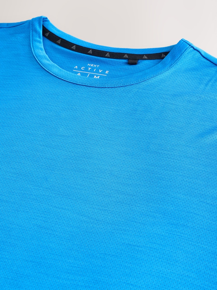 Blue Text Relaxed Fit Graphic Print Heavy Weight T-Shirt - Image 5 of 7