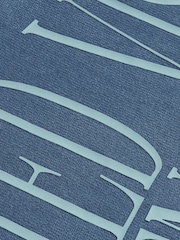 texte Bleu script - Coupe ample - T-shirt épais imprimé graphique - Image 11 de 11