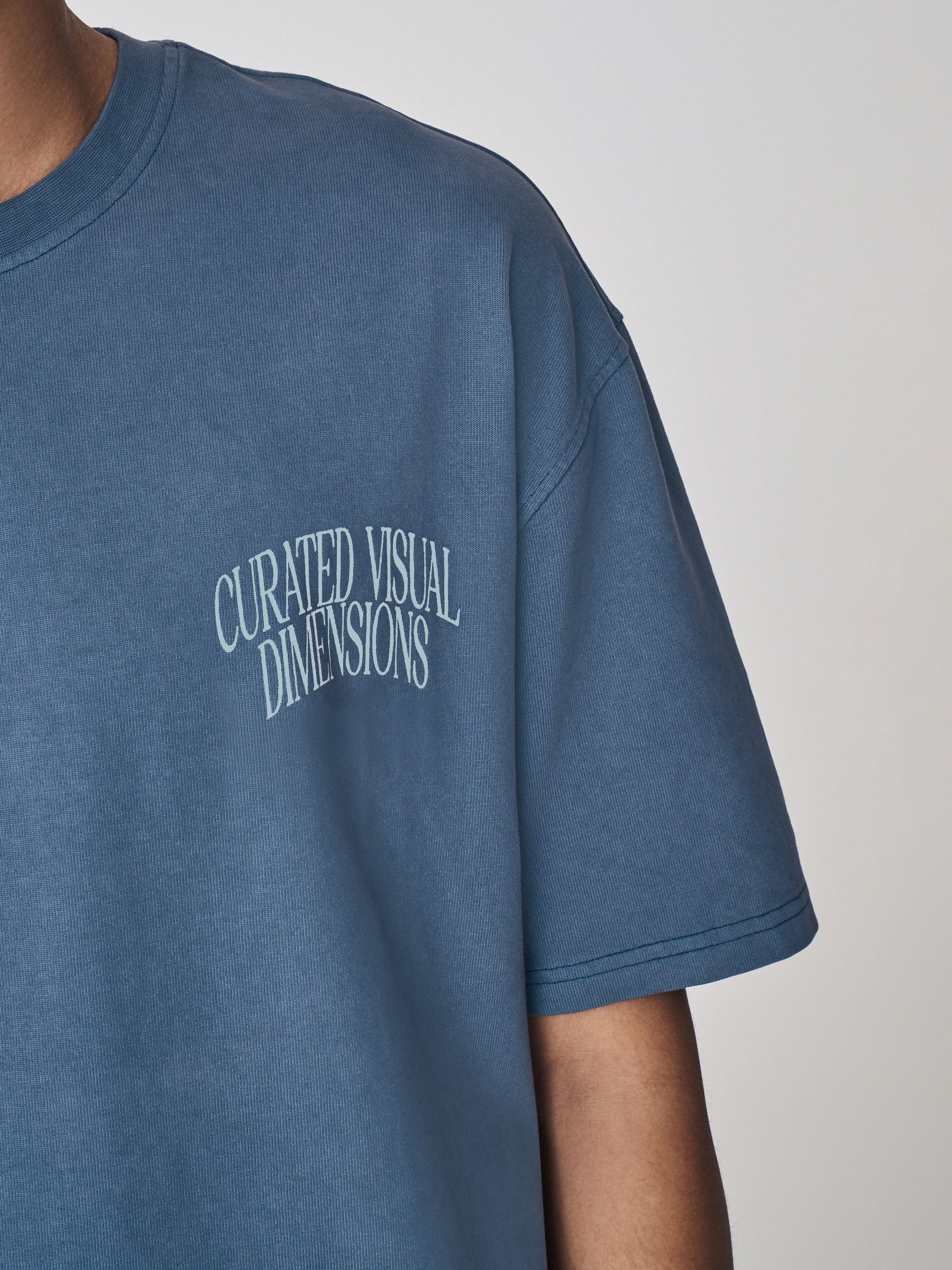 ★WAIKEI★ I am HAPPY short sleeve t-shirt sky blue YKBE01TS MUSINSA公式 | WAI KEI I am HAPPY short sleeve t-shirt sky blue