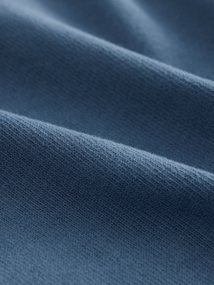 texte Bleu script - Coupe ample - T-shirt épais imprimé graphique - Image 9 of 11