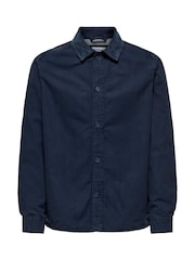 Only & Sons 100% Cotton Washed Canvas Overshirt - Imagen 5 de 6