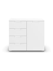 Rauch White Fosta Chest of 4 Drawer Drawers - Image 1 of 2