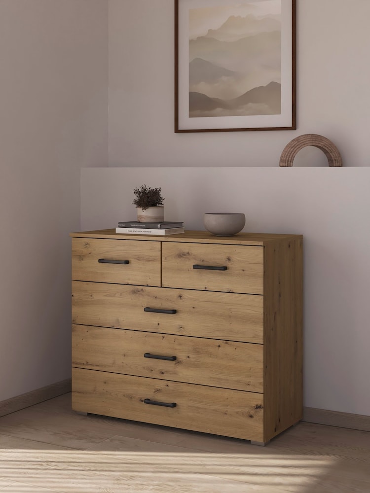 Rauch Natural Laika Chest of 5 Drawer Drawers - Image 1 of 4