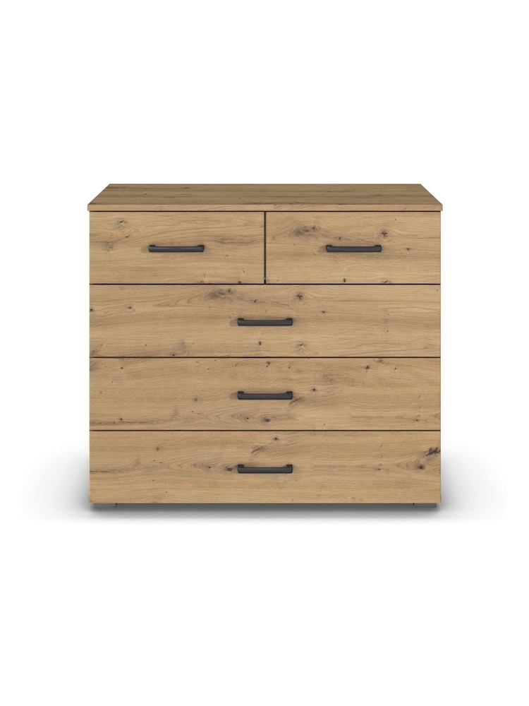Rauch Natural Laika Chest of 5 Drawer Drawers - Image 2 of 4