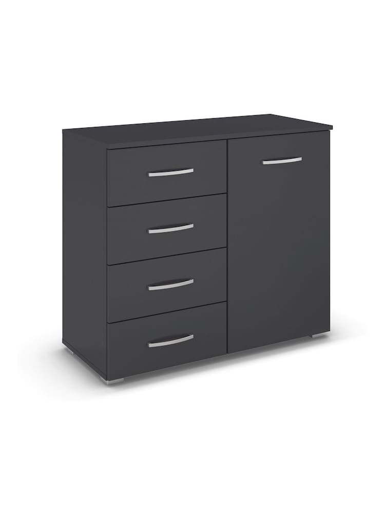 Rauch Grey Reflection Chest of 4 Drawer Drawers - Image 3 of 3
