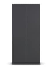 Rauch Grey Fosta Wood Semi Fitted Double Wardrobe - Image 2 of 4