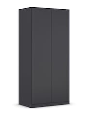 Rauch Grey Fosta Wood Semi Fitted Double Wardrobe - Image 3 of 4
