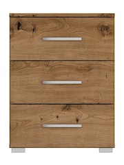 Rauch Natural Reflection 3 Drawer Bedside Table - Image 2 of 2