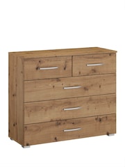 Rauch Natural Reflection Chest of 5 Drawer Drawers - Image 1 of 2