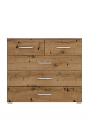 Rauch Natural Reflection Chest of 5 Drawer Drawers - Image 2 of 2