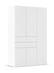 Rauch White Laika Wood Semi Fitted 5 Door, 2 Drawer Wardrobe - Image 4 of 5
