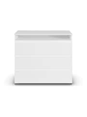 Rauch White Joelle 3 Drawers Chest - Image 2 of 5