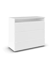 Rauch White Joelle 3 Drawers Chest - Image 3 of 5
