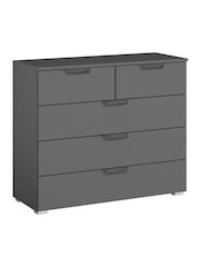 Rauch Grey Fosta Chest of 5 Drawer Drawers - Image 1 of 1