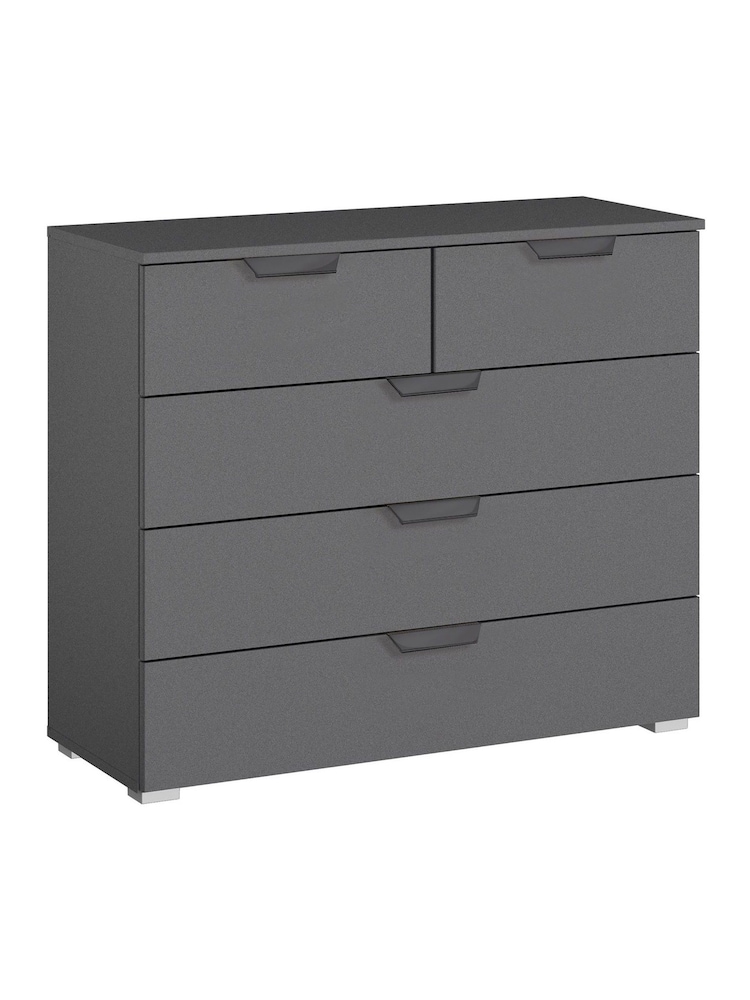 Rauch Grey Fosta Chest of 5 Drawer Drawers - Image 1 of 1
