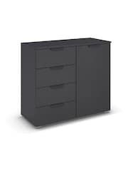 Rauch Grey Fosta Chest of 4 Drawer Drawers - Image 2 of 2