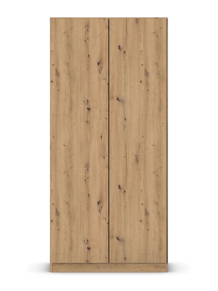 Rauch Natural Fosta Wood Semi Fitted Double Wardrobe - Image 2 of 4
