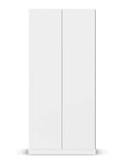 Rauch White Fosta Wood Semi Fitted Double Wardrobe - Image 2 of 5
