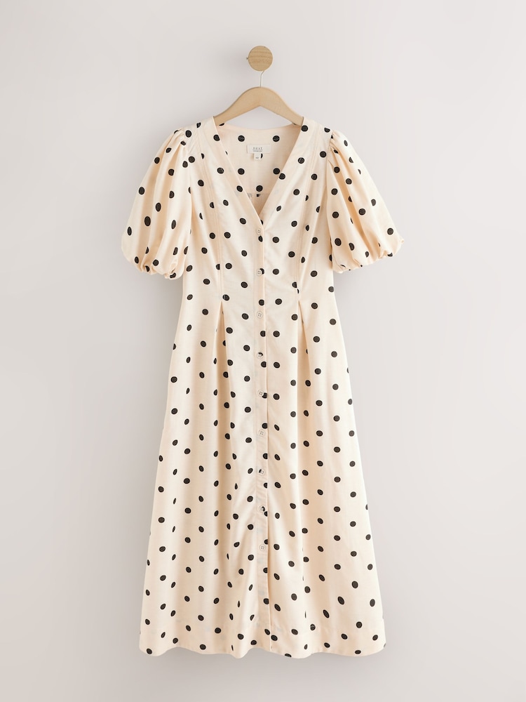 warehouse mixed spot midi dress Womens Dresses Warehouse Polka Dot Midi Dress Mixed Spot Midi Dress  Warehouse 2025