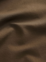 Green Khaki Polyamide Soft Touch Sleeveless Scoop Neck Midi Dress - Image 7 of 7