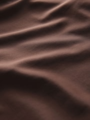 Chocolate Brown Polyamide Soft Touch Sleeveless Scoop Neck Midi Dress - Image 7 of 7