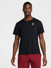 Nike Black Court Advantage Dri-FIT Tennis Top - Image 1 of 6